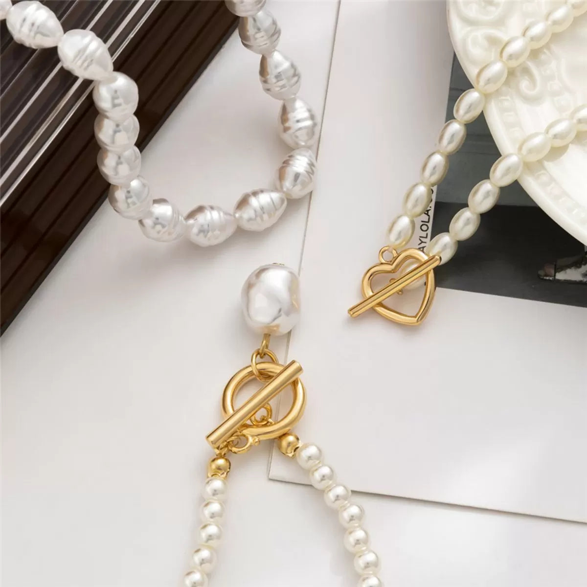 Conjunto de Colares Majestic Pearls - Compre 1 e Leve 3
